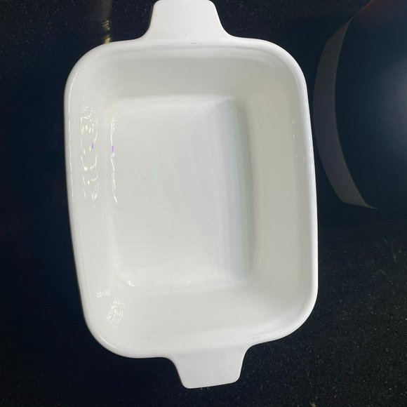 Vintage Corning Ware Corn Flower Casserole Dishes  (P-4-B) with Clear Lid - Picture 6 of 7